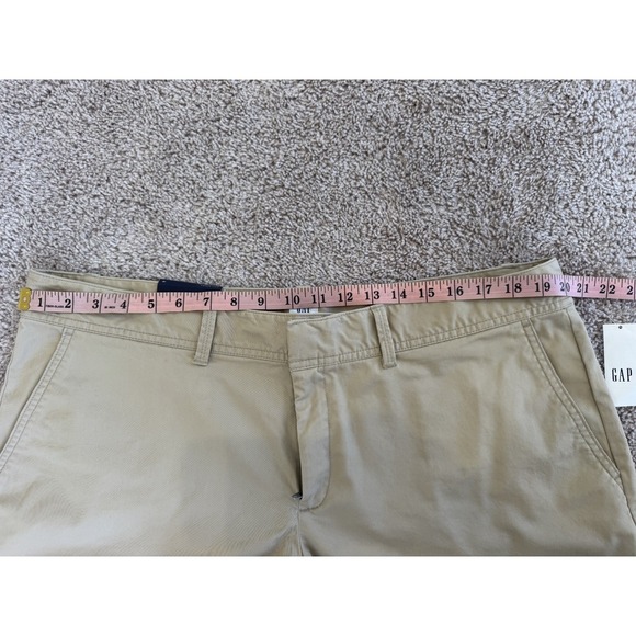 Gap City Short Womens 18 Khaki Tan Mid Rise Chino Shorts NWT 3 Inch Inseam - Picture 5 of 13